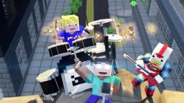 Minecraft Song Fight With Me  Clash of Clans  Royale in Minecraft Original Music Video