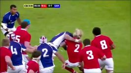 تكل های بیرحمانه راگبی 2 brutal rugby hits