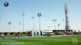 حواشی تمرین پاری سن ژرمن در دوحه قطر