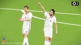 شبیه سازی مسابقات گروه B جام جهانی 2018 در بازی PES2018