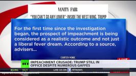 Impeachment Crusade Trump still in office despite numerous gaffes