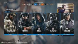 گیم پلی انلاین اپراتور جدید فارسی Rainbow Six operation white noise