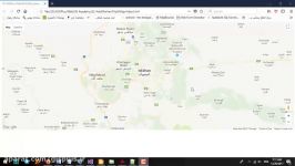 علامت گذاری روی نقشه استفاده Google Map API