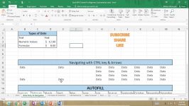 Microsoft Excel 2016 Tutorial for Beginners Part 1 Full Intro Learn How to Use Excel 2016