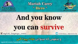 موزیک ویدیو ماریا کری Hero  Mariah Carey
