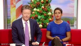 Naga Munchetty  Short Dress Pantyhose Breakfast 14Dec2017 HD