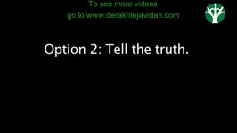 IELTS speaking  tell the truth  www.derakhtejavidan.com