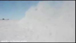 Awesome Powerful Snow Plow Train Blower Through Deep Snow railway tracks Full HD Compilation