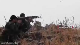کلیپ دیدنی نبرد ارتش سوریه تکفیری ها در ریف دمشق