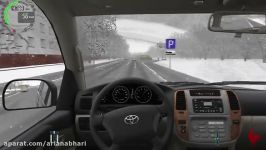 City Car Driving  Toyota Land Cruiser 100  Snow Drivi