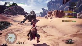 گیمپلی بازی اکشن نقش آفرینی شکارچی غول  Monster Hunter