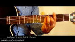 Iranian Guitar Channel  Gole yakh guitar  کورش یغمایی گیتار گل یخ آموزش