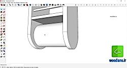 طراحی جادستمالی دیواری در اسکچاپ مرور ابزار subtract