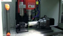 SKYFIRE CNC Harmonic Drive 4th Axis Milling Demo