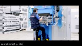 دستگاه خم الکترونیکی یورومک ایتالیا Servo Press Brake