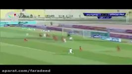 گل اول پرسپولیس به فولاد توسط گادوین منشا