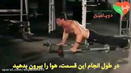 فلای وزن بدن Bodyweight Flyes