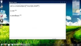 VBScript Basics Part 8  SendKeys