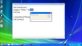 VBScript Basics Part 11  Subroutines