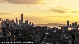 Sunset Time Lapse New York City Jan 2014