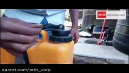 تبدیل آسان سمپاش پلاستیکی دستی ۲۰ لیتری به سمپاش بومدار
