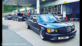 اخبار خودرو  تیونینگ  Mercedes Benz w126 1000 SEL