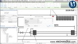 آموزش Revit MEP 2018 فصل ششم 4MOHANDES.com