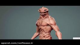 آموزش ایجاد موجود دریایی در Maya ZBrush