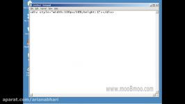 mooBmoo  CSS E1  006 آموزش کاملا فارسی سی اس اس درس