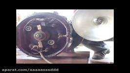 Pyle Generator on Alco Locomotive