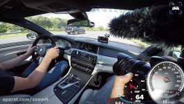 307kmh 800HP BMW M5 F10 Bimmer Tuning AUTOBAHN DRIVE by AutoTopNL