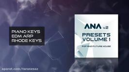 ANA 2 Presets Volume 1  Pop and Future House