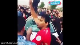 حمله هواداران فولاد خوزستان به یک هوادار پرسپولیس