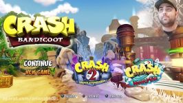 گیم پلی بازی Crash Bandicoot به زبان فارسی پارت 13  Crash Bandicoot Gameplay persian