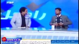 درگیری فیزیکی در برنامه زنده شبکه تلویزیونی افغان