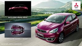 تیزر رسمی میتسوبیشی میراژ 2017 Mitsubishi Mirage