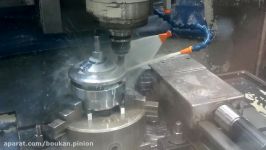 CNC milling a sprocket