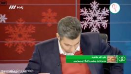 جنجال دعوا در برنامه نود جروبحث فردوسی پور علی دایی طاهری