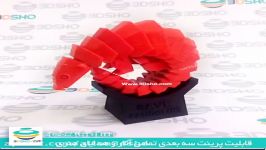 پرینت سه بعدى هدایاى هنرى صنایع دستى در 3dsho