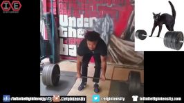 Gym Idiots  Samson Fletchers Uneven 500 lb. Deadlift More