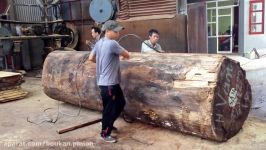 Biggest Wood Sawmill Fastest Cutting Works  Woodworking Large Sawmill Machine Cutting Biggest Wood