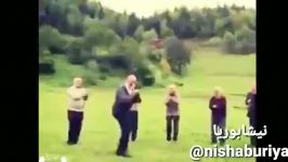 پیرمردها هم آهنگ محلی جوان میشوند خنده دار ترین رقصا کانال نیشابوریا