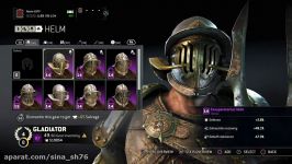 For Honor Gladiator 3 Heroic Armor sets