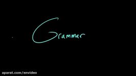 Introduction to Grammar  Grammar  envideo