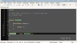 PHP Beginner OOP Tutorial  1