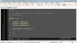 PHP OOP Tutorial 3  Scope