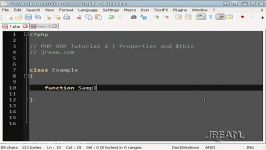 PHP OOP Tutorial 2  Properties and this