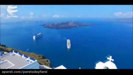 جزیره زیبای سنتورینی یونان