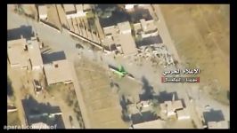 حمله جنگنده های سوریه به داعش در حوالی بوکمال