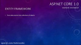 21. ASP.NET Core 1.0 MVC Entity Framework Core Overview